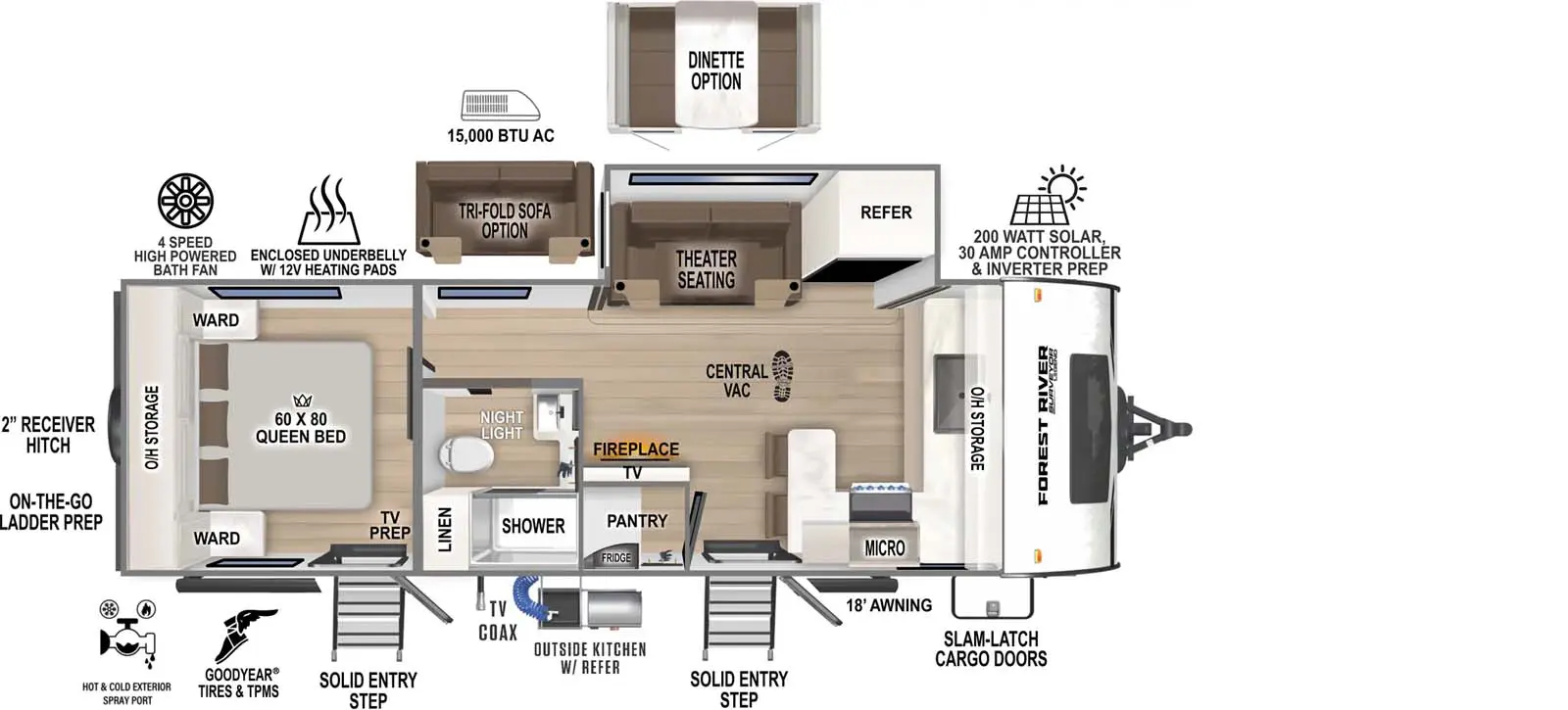 235FKLE Floorplan Image